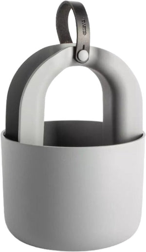 Gusta opberger voor tafelgerei grijs oslash;17,5x23,8cm