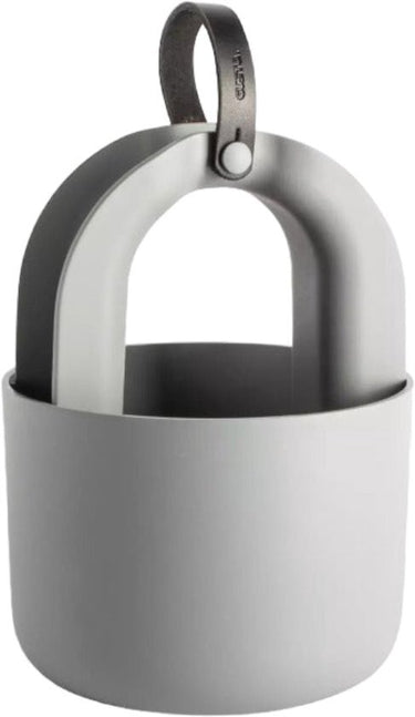 Gusta opberger voor tafelgerei grijs oslash;17,5x23,8cm