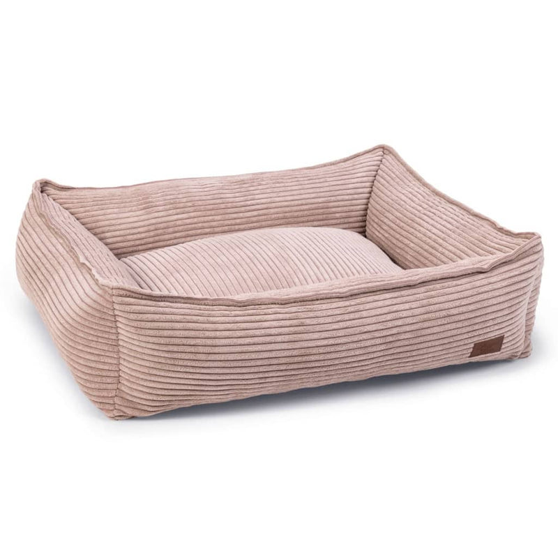 Load image into Gallery viewer, Designed by Lotte Designed by Lotte Hondenmand geribbeld 80x70x22 cm roze
