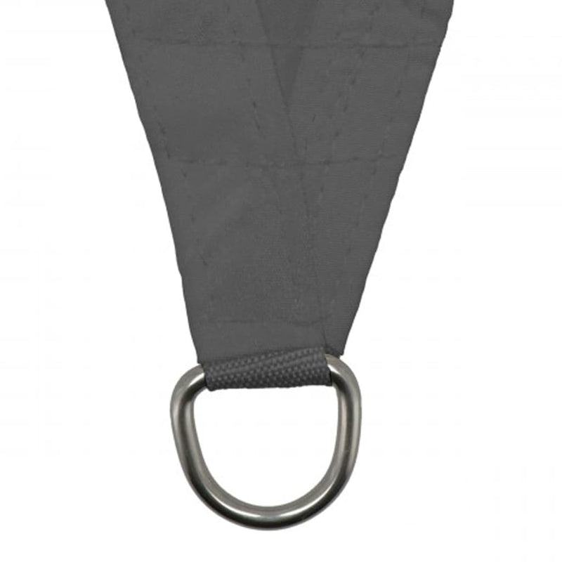 Load image into Gallery viewer, Livin'outdoor Livin'outdoor Schaduwdoek Como driehoekig 3,6x3,6 m polyester grijs
