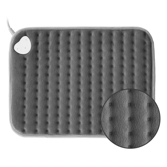 Inventum hnk184g elektrisch warmtekussen 40x30 cm grijs