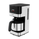 Inventum koffiezetappa1,2l 10 kops zwart rvs met thermoskan
