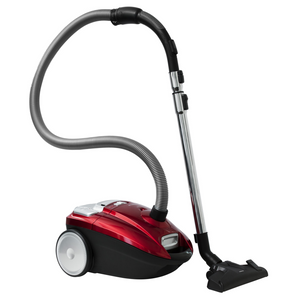 Inventum st306rza stofzuiger met zak 3l - rood zwart