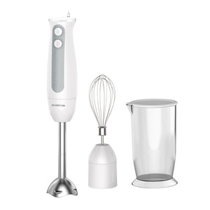 Inventum mx201s staafmixer set 400w rvs wit