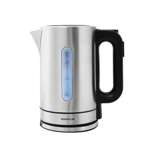 Inventum hw817d snoerloze waterkoker 2200w 1.7l rvs zwart