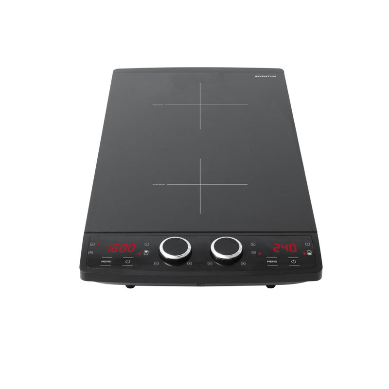 Load image into Gallery viewer, Inventum vki3010z 2-pits inductiekookplaat 2900w zwart
