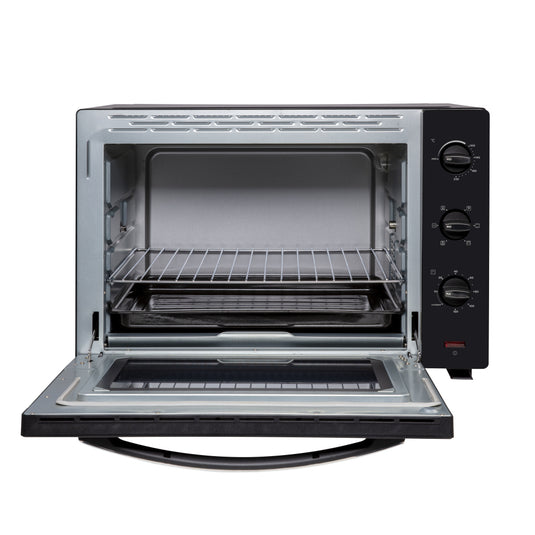 Inventum ov607b vrijstaande oven 60l 2000w zwart zilver