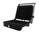 Tomado contactgrill 2000w zwart rvs zwevende bovenplaat
