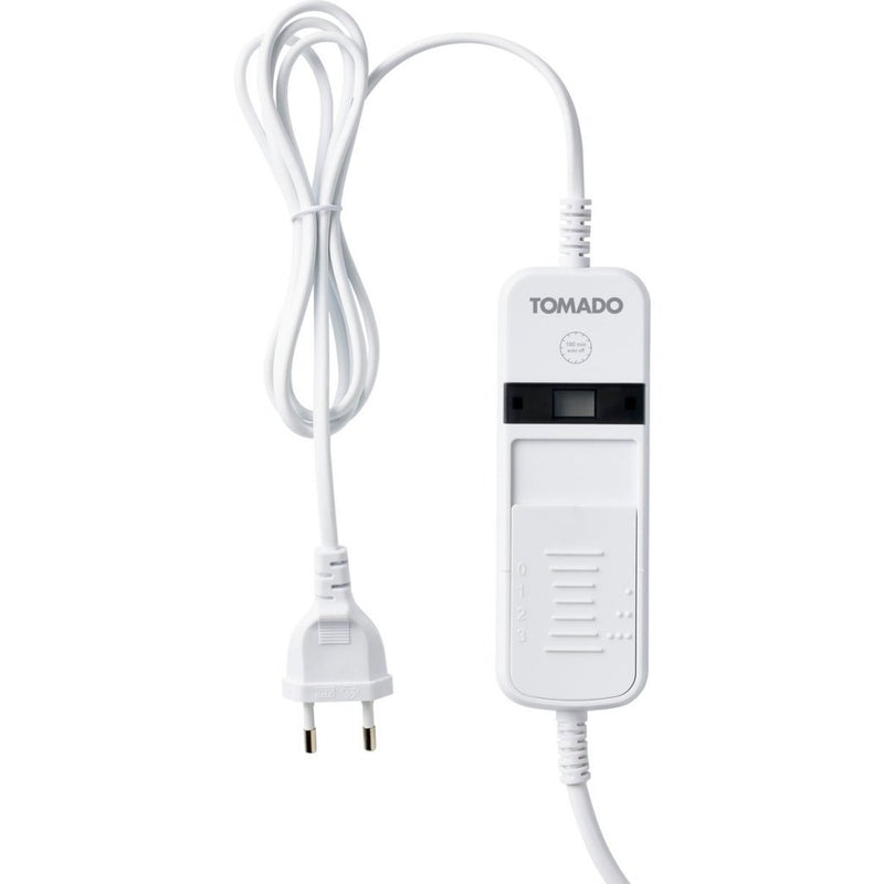 Load image into Gallery viewer, Tomado teb1510w elektrische deken 150x80 cm wit fleece
