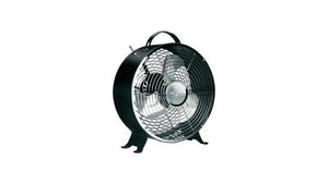 Tristar ve-5966 retro tafel ventilator zwart 25cm