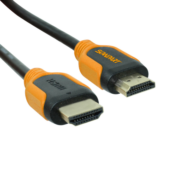 Scanpart Scanpart HDMI Kabel Oranje 3m