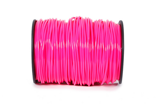 Merkloos sans marque springtouw op rol roze 120 meter, ouderwets springtouw