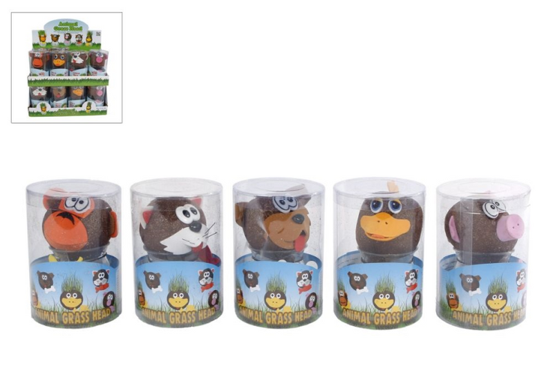 Load image into Gallery viewer, Toys amsterdam grasvriendjes varken junior 12,5 cm vilt bruin
