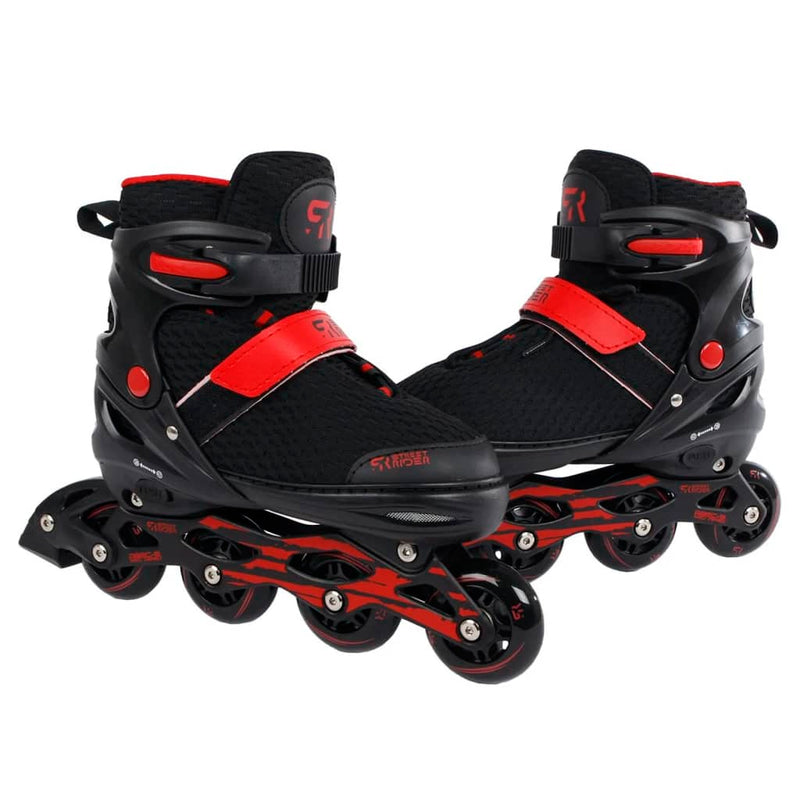Load image into Gallery viewer, Street Rider Street Rider Inlineskates verstelbaar maat 28-32 zwart
