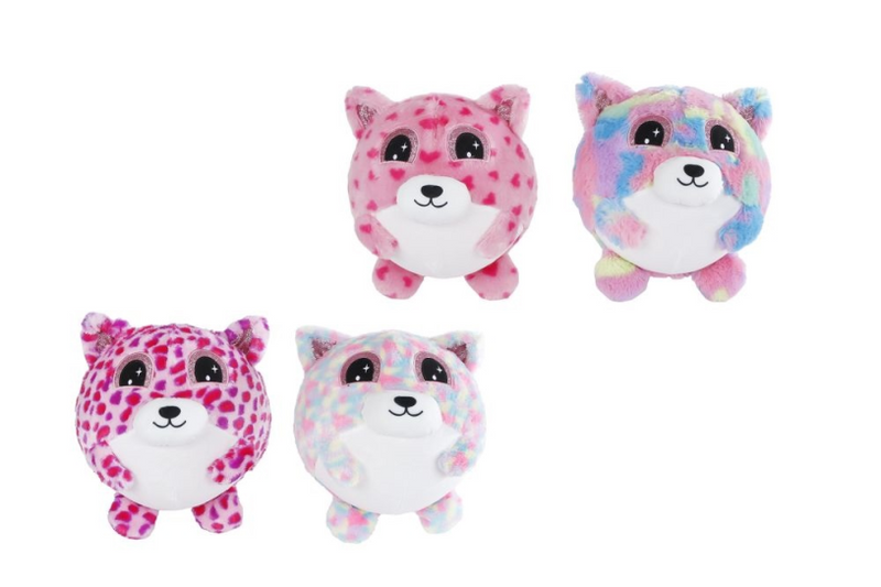 Load image into Gallery viewer, Take me home opblaasbaar dier kitty met pomp 4ass 23cm

