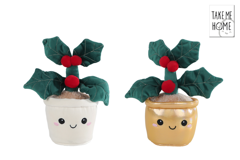 Load image into Gallery viewer, Take me home special moments plant pluche l hulst - 30cm
