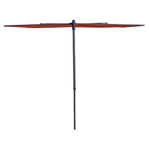 Madison balkonparasol sun wave 270x150 cm steenrood