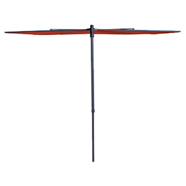 Madison balkonparasol sun wave 270x150 cm steenrood