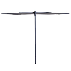 Madison balkonparasol sun wave 270x150 cm saffierblauw