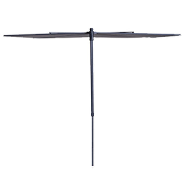 Madison balkonparasol sun wave 270x150 cm saffierblauw