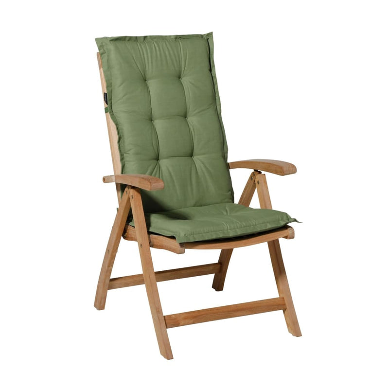 Load image into Gallery viewer, Madison Stoelkussen met hoge rug Basic 123x50 cm groen
