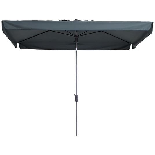 Madison parasol delos luxe 300x200 cm pac5p014 grijs