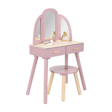 Little dutch kaptafel – hout – pink