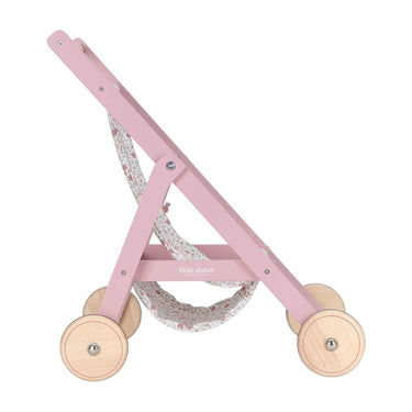 Little dutch poppenbuggy – hout