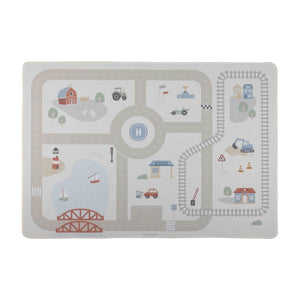 Little dutch auto speelkleed 100x140cm