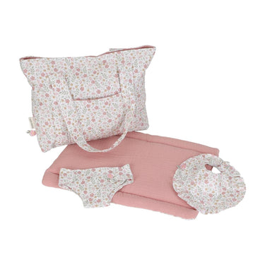 Little dutch poppen verzorgingstas soft flowers