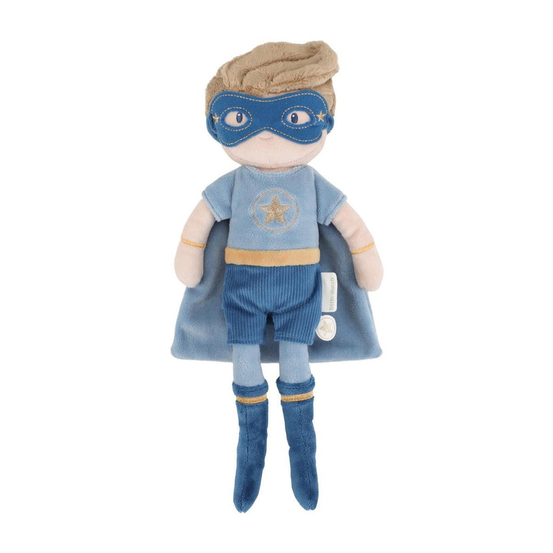 Load image into Gallery viewer, Little dutch superhero knuffelpop jim - 35 cm
