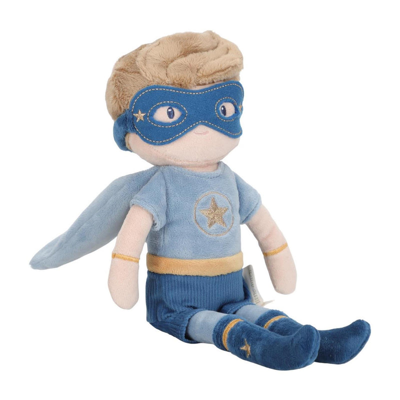 Load image into Gallery viewer, Little dutch superhero knuffelpop jim - 35 cm

