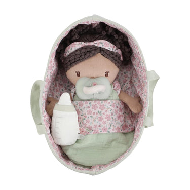 Little dutch babypop in mandje evi 25cm