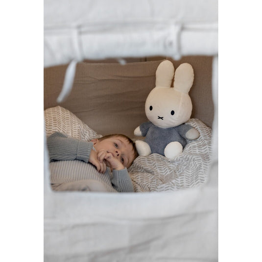 Nijntje fluffy knuffel 35 cm blauw