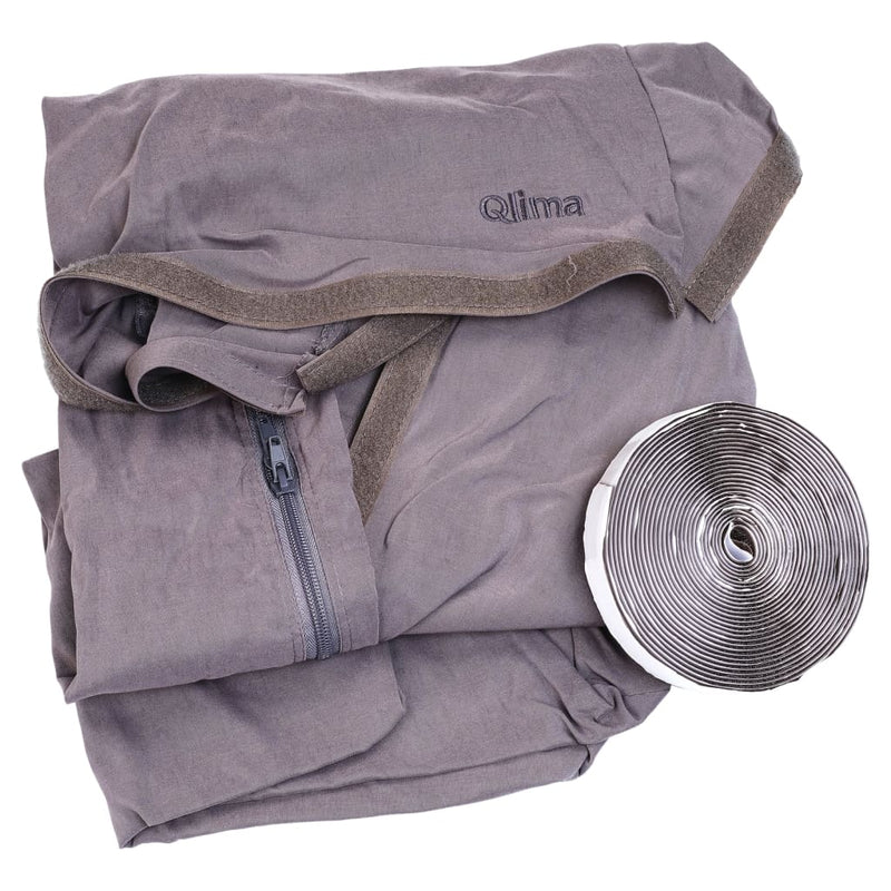 Afbeelding laden in galerijviewer, Qlima Qlima Raammontageset WKR 01 voor draagbare airconditioner grijs
