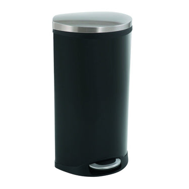 Eko shell bin pedaalemmer 30l zwart