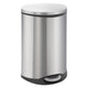 Eko - shell bin pedaalemmer 50 liter - stainless steel plastic - mat rvs - prullenbak