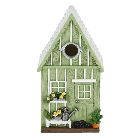 Esschert design vogelhuisje voor mezen tuinschuur