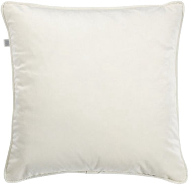 Dutch decor finn sierkussen 45x45 cm velvet effen kleur snow whiteinclusief binnenkussen