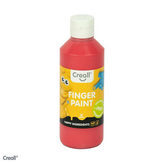 Creall vingerverf happy ingredients 250ml - rood
