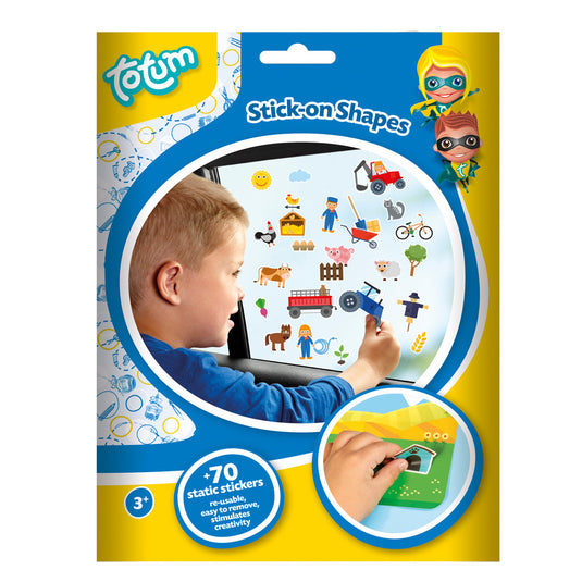 Totum verwijderbare raamstickers boerderij 70 stuks
