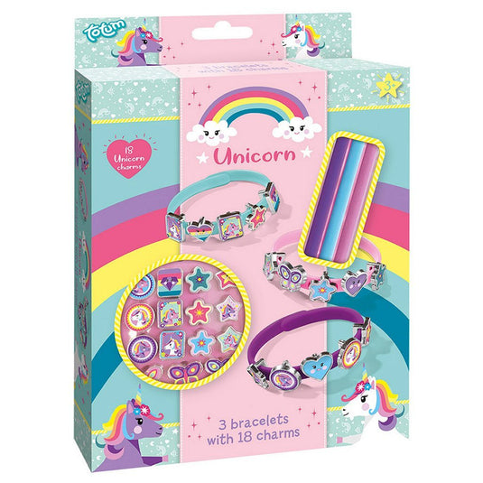 Totum eenhoorn - armbandjes met bedels