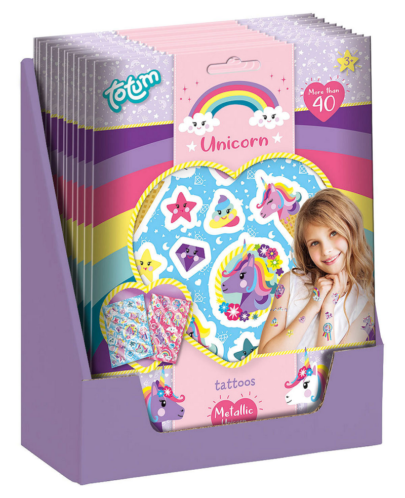 Load image into Gallery viewer, Totum eenhoorn metallic tattoos
