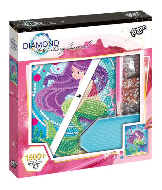 Totum diamond painting notitieboek zeemeermin