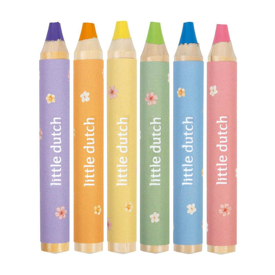 Little dutch rosa potloden 6 stuks