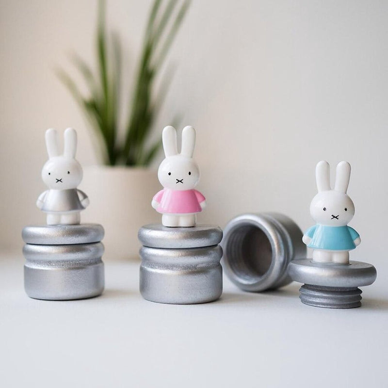 Load image into Gallery viewer, Bambolino toys nijntje melktandendoosje blauw zilver
