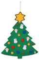 Bambolino nijntje kerstboom vilt, in bewaarkoffer afmeting 75 x 100 cm 20-delig - home deco kerst - vanaf 3 jaar - toys cadeau tip kerst