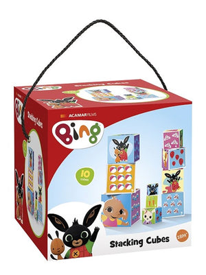 Bing stapel kubussen. 3+. 15x15x5 cm