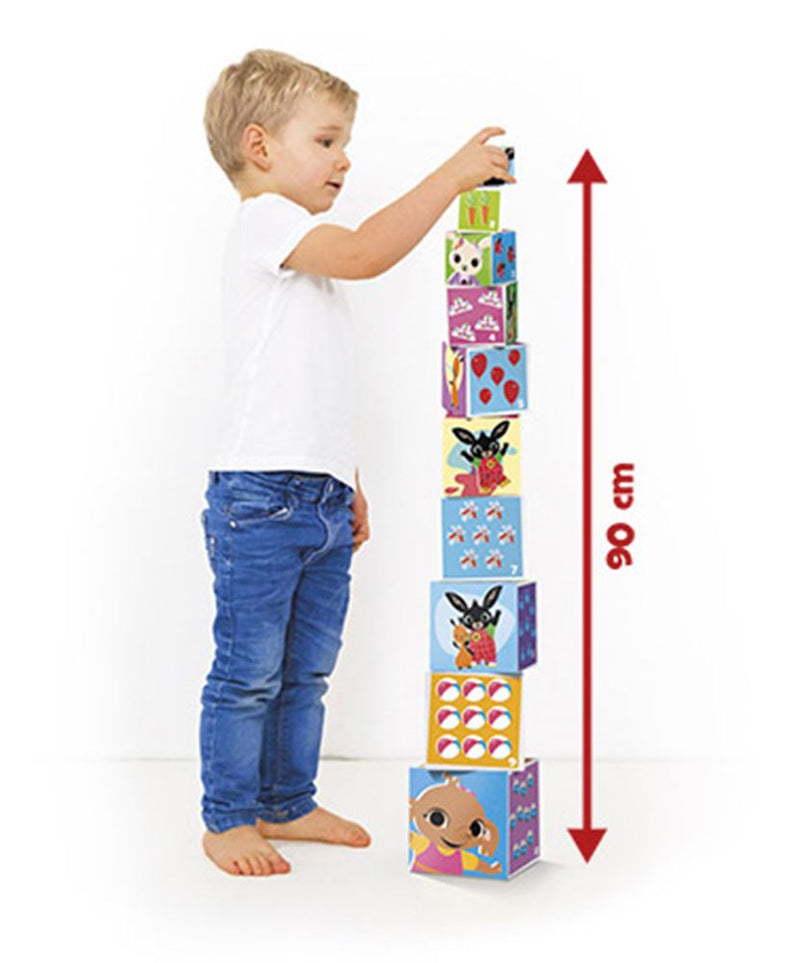 Load image into Gallery viewer, Bing stapel kubussen. 3+. 15x15x5 cm
