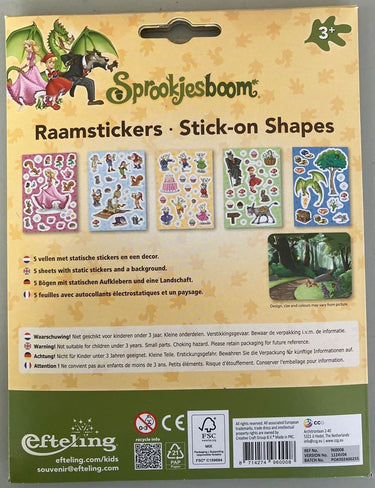 Dsp raamstickers sprookjesboom, efteling